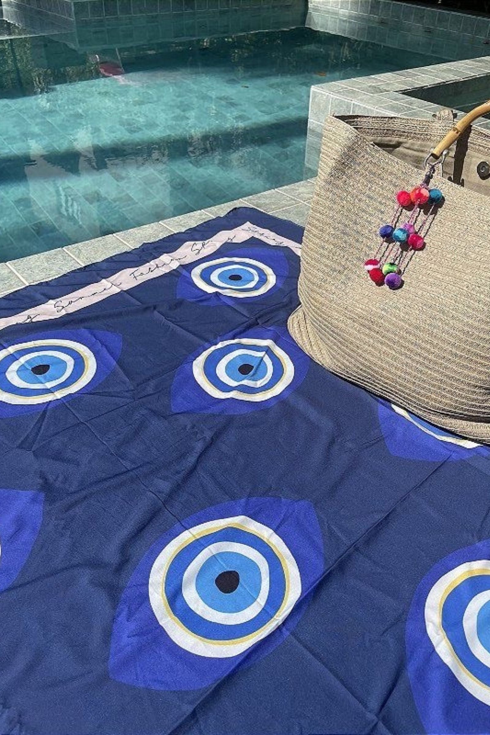 Evil Eye Beach Covers - Body Tie Around 24